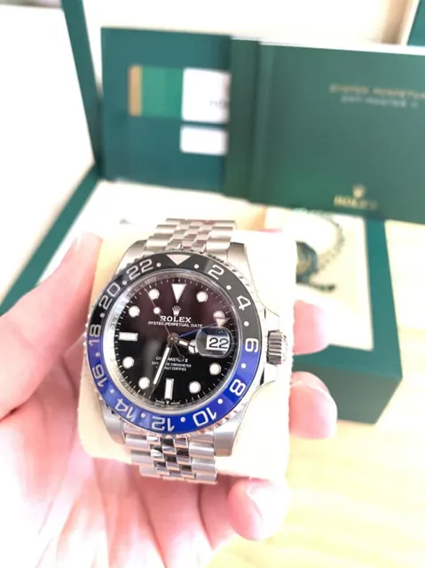 ROLEX 勞力士GMT-Master II 格林威治型 126710 BLNR 藍黑圈 蝙蝠俠 紀念型錶帶2020年新式保卡 台灣公司貨
