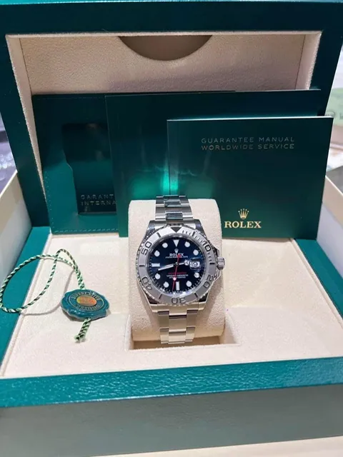 Rolex 勞力士 藍遊艇 藍面紅針