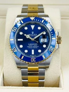 Rolex 勞力士 半金藍水鬼