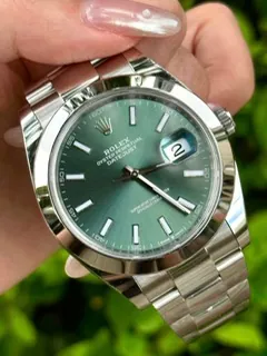 Rolex 勞力士 平圈薄荷三板